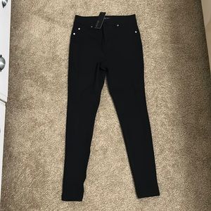 High waist skinny black leggins. Brand new with tag